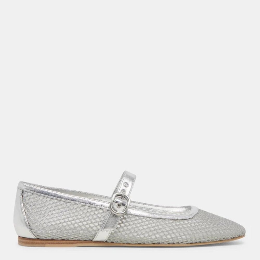 NWT‼️ Dolce Vita Rodni Mesh Ballet Flats Silver 8.5. SOLD OUT ONLINE! 🤍🤍